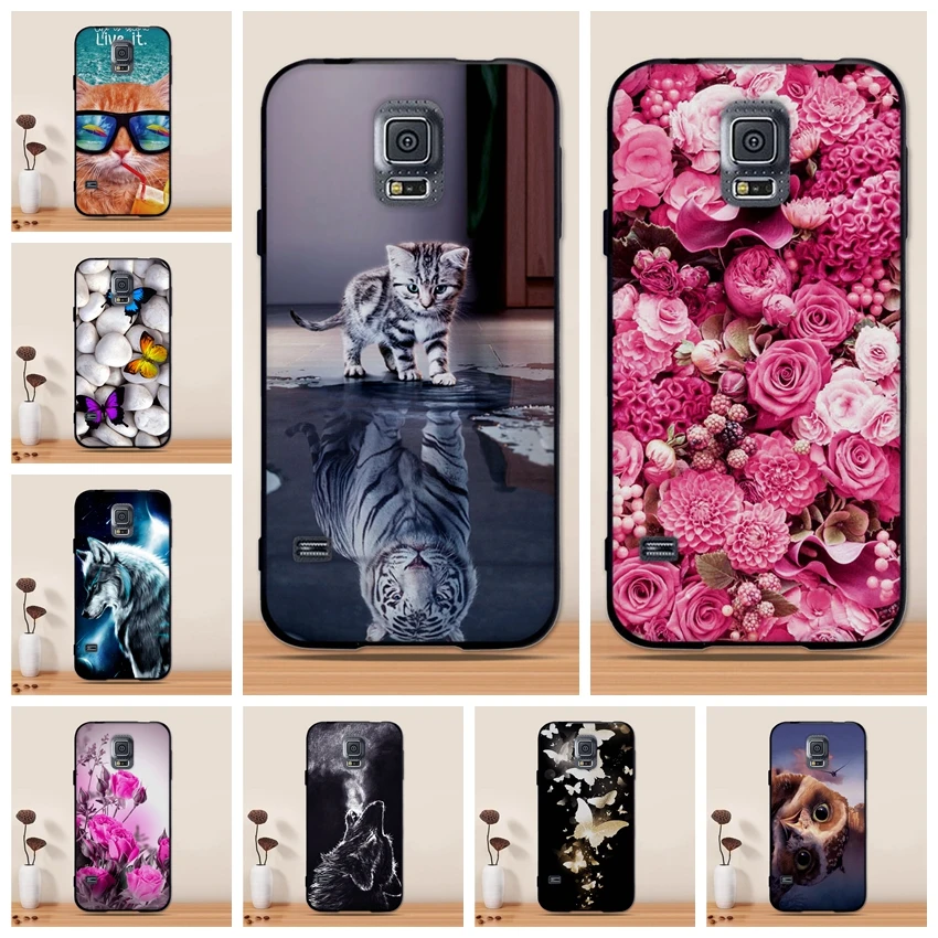 Чехол для телефона Samsung Galaxy S5 чехол G900 G900F Мягкий Силиконовый ТПУ чехлы | Мобильные