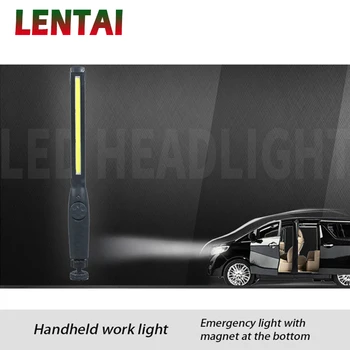 LENTAI 1PC Car Handheld Work Lights Charging COB LED Lamp For Kia Rio Ceed Sportage 2017 Cerato Sorento Mazda CX-7 6 Mini Cooper