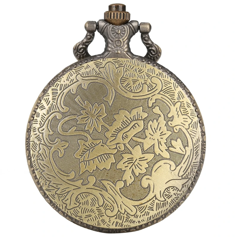 Retro Bronze Pocket Watch 3D Maple Leaf Arabic Numbers Quartz Pocket Watch Necklace Pendant Watch Chain Best Gifts for Men Women
Retro Bronze Pocket Watch 3D Maple Leaf Arabic Numbers Quartz Pocket Watch Necklace Pendant Watch Chain Best Gifts for Men Women