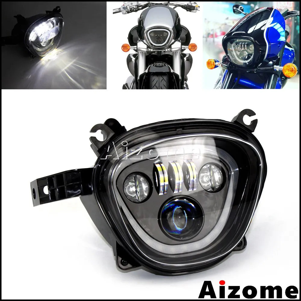 Передняя светодиодная фара в сборе для мотоцикла Suzuki 8 C90 M109R VZR, с давлением и давлением
Передняя светодиодная фара в сборе для мотоцикла Suzuki 8 C90 M109R VZR, с давлением и давлением