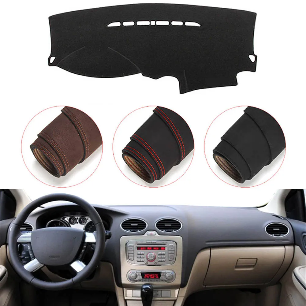Console Dashboard Suede Mat Protector Sunshield Cover Fit For Ford Focus 2005-2011
Console Dashboard Suede Mat Protector Sunshield Cover Fit For Ford Focus 2005-2011
