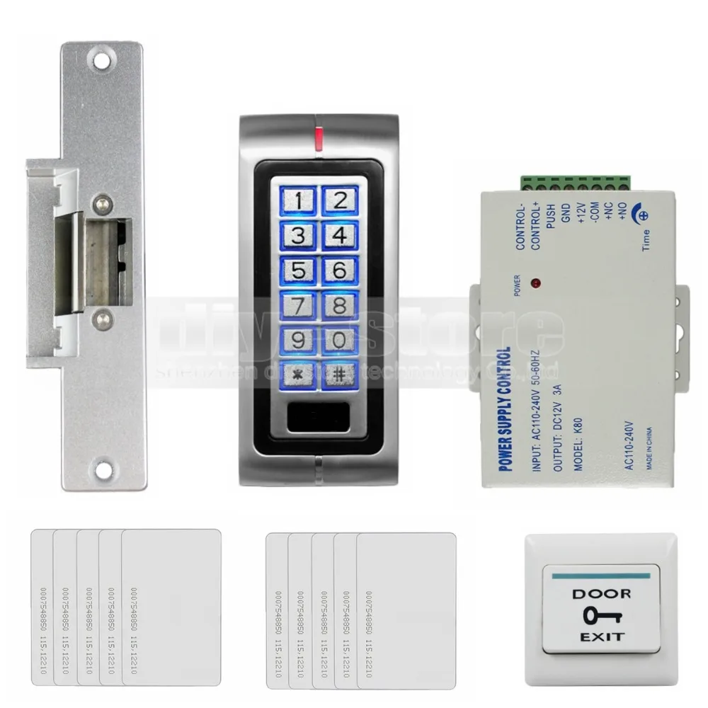 Система контроля доступа DIYSECUR K2 с RFID клавиатурой и паролем 125 кГц|lock remote|buttoneer
