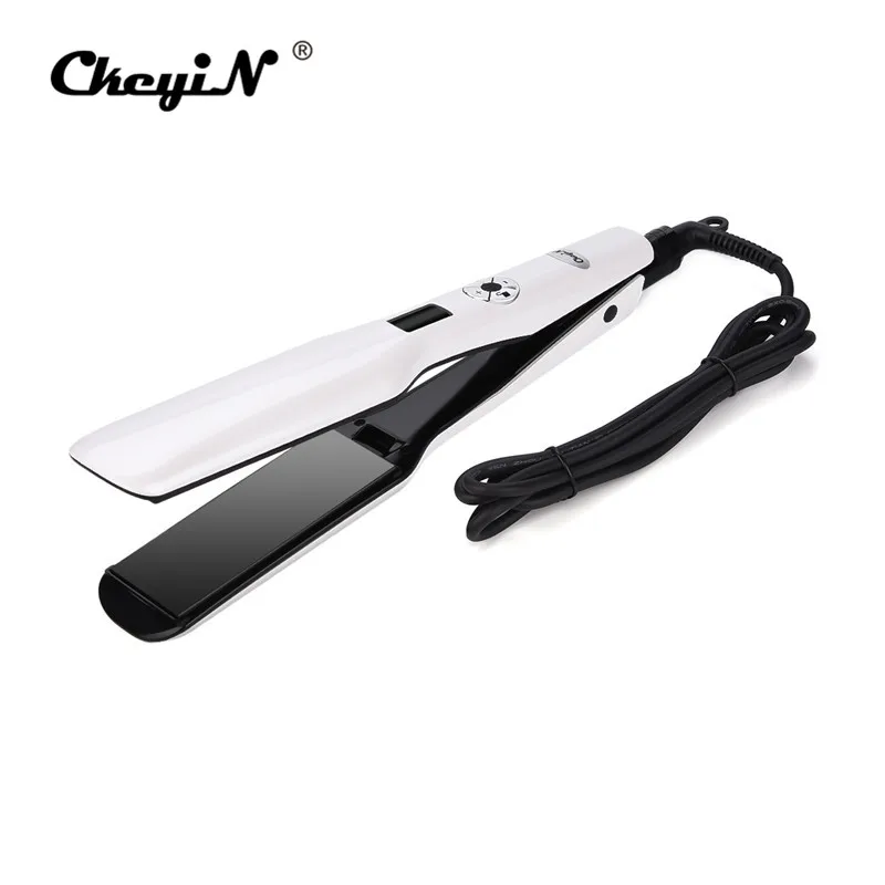 3D Rotating Hair Straightener Professional PTC Hair Styling Iron Fast Heating Flat Iron with Wide Heating Plate and LCD Screen 5
3D Rotating Hair Straightener Professional PTC Hair Styling Iron Fast Heating Flat Iron with Wide Heating Plate and LCD Screen 5