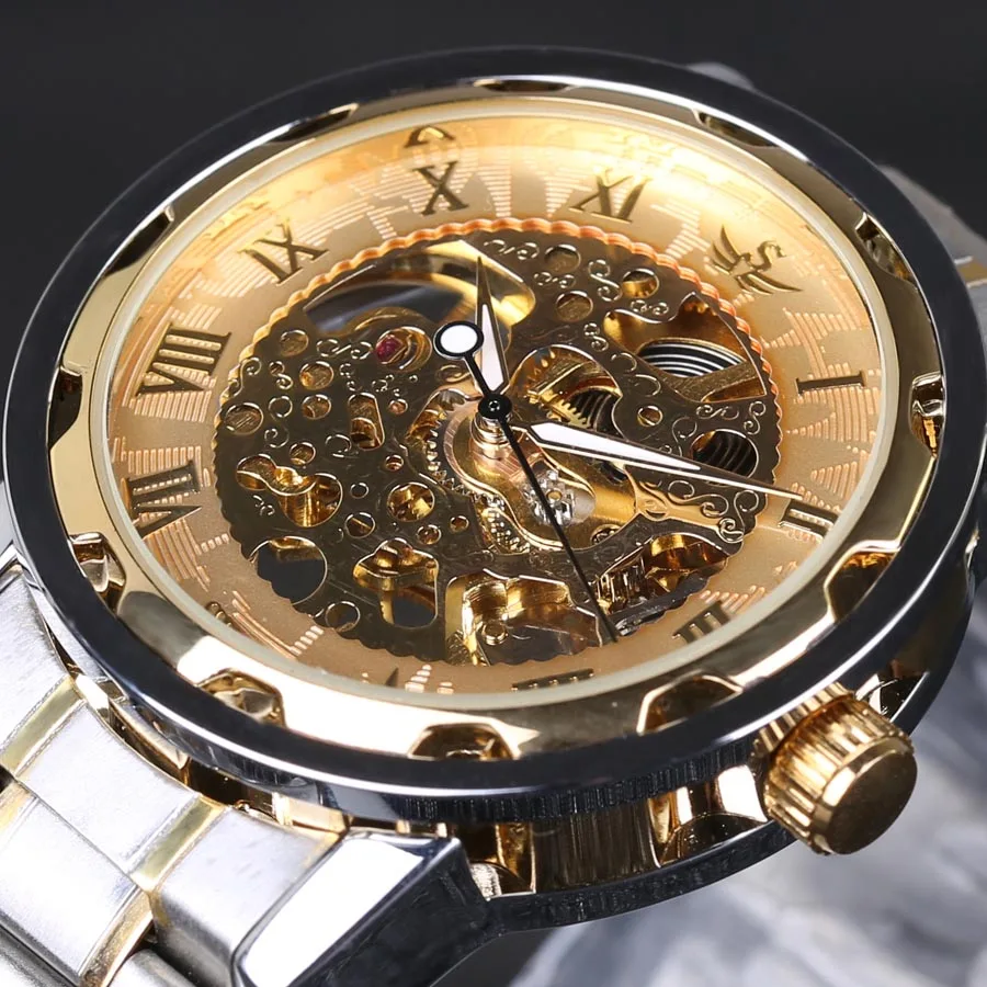 Sewor Top Brand Luxury Men Watches Male Clock Men Casual Clock Montre Mechanical Skeleton Watch Transparent Gold Watch Relogi
Sewor Top Brand Luxury Men Watches Male Clock Men Casual Clock Montre Mechanical Skeleton Watch Transparent Gold Watch Relogi