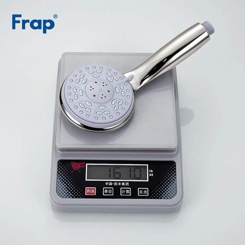 Frap Third Gear Adjustment Round Hand Shower Water Saving ABS Bath Shower Head Showerhead Rain Spray Bathroom Accessories F16-5
Frap Third Gear Adjustment Round Hand Shower Water Saving ABS Bath Shower Head Showerhead Rain Spray Bathroom Accessories F16-5