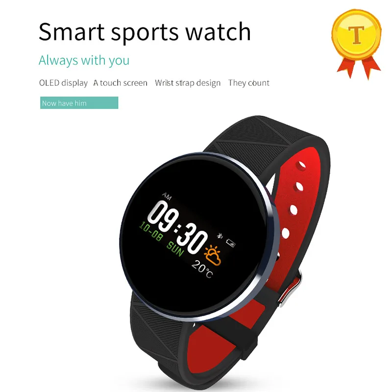 2018 new smart sports watch heart rate blood pressure monitoring IP67 waterproof alarm clock smart band for Android IOS phones
2018 new smart sports watch heart rate blood pressure monitoring IP67 waterproof alarm clock smart band for Android IOS phones