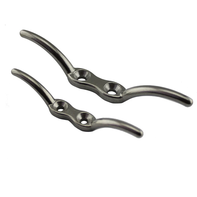 112mm 150mm Marine Boat Yacht Line Flag Cleat 4" and 6" Stainless Steel 316 Wire Rope Cleat Hardware for Boat Yatch
112mm 150mm Marine Boat Yacht Line Flag Cleat 4" and 6" Stainless Steel 316 Wire Rope Cleat Hardware for Boat Yatch