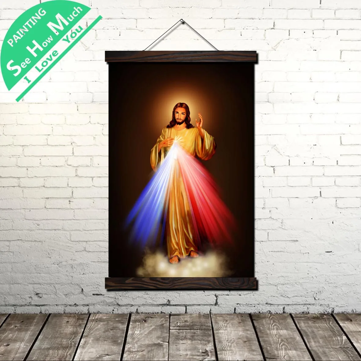 Jesus starlight Sun Scroll Painting Canvas Vintage Poster and Prints Wall Art Pictures Living Room Bedroom Farmhouse Decoration
Jesus starlight Sun Scroll Painting Canvas Vintage Poster and Prints Wall Art Pictures Living Room Bedroom Farmhouse Decoration