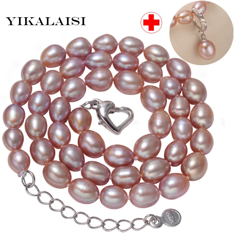 YIKALAISI 925 sterling silver jewelry natural freshwater Pearl choker necklaces 8-9mm pendant necklace for women best gift
YIKALAISI 925 sterling silver jewelry natural freshwater Pearl choker necklaces 8-9mm pendant necklace for women best gift
