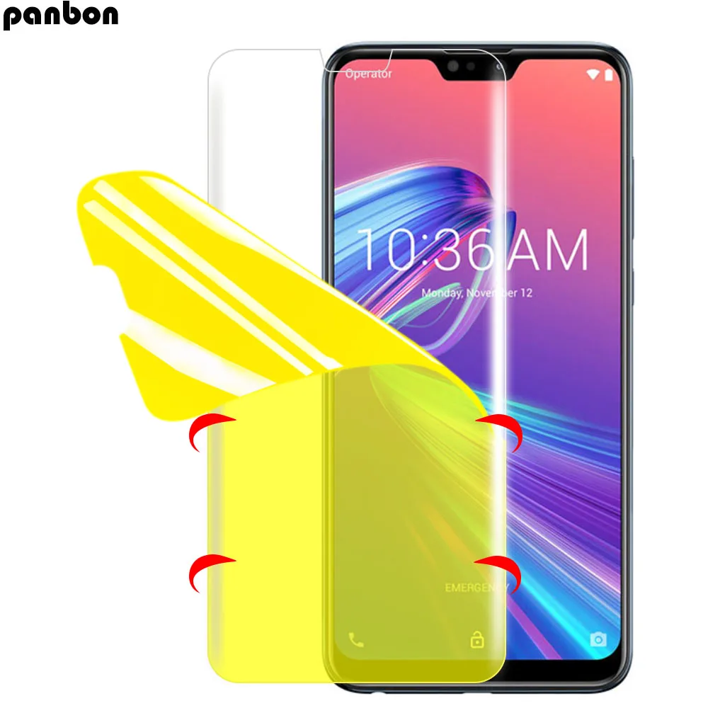 Полноразмерная Гидрогелевая пленка для Asus Zenfone Max Pro M2 ZB631KL ZB633KL 5D мягкая защитная