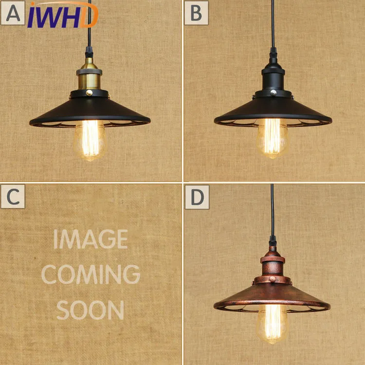 Loft Style Retro Iron LED Pendant Light Fixtures Edison Vintage Industrial Lighting Mirror Glass Hanging Lamp Indoor Lighting
Loft Style Retro Iron LED Pendant Light Fixtures Edison Vintage Industrial Lighting Mirror Glass Hanging Lamp Indoor Lighting