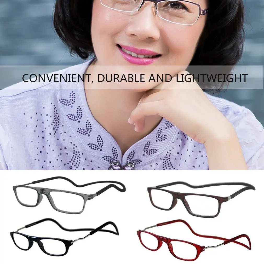 360 Degree Folding Hanging Men Women Reading Glasses Visual Aid Reading Aid Eyeglasses Magnet Adjustable
360 Degree Folding Hanging Men Women Reading Glasses Visual Aid Reading Aid Eyeglasses Magnet Adjustable