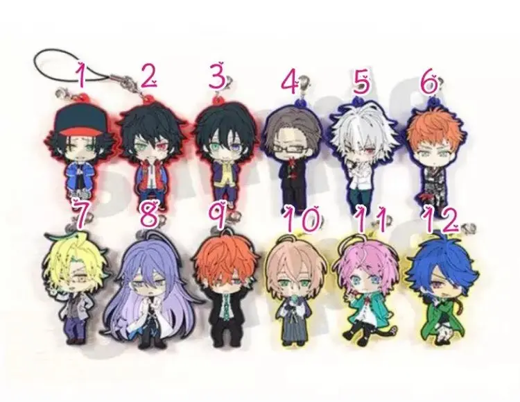 10pcs/lot HypnosisMic -Division Rap Battle Original Japanese anime figure rubber Silicone mobile phone charms/key chain/strap
10pcs/lot HypnosisMic -Division Rap Battle Original Japanese anime figure rubber Silicone mobile phone charms/key chain/strap