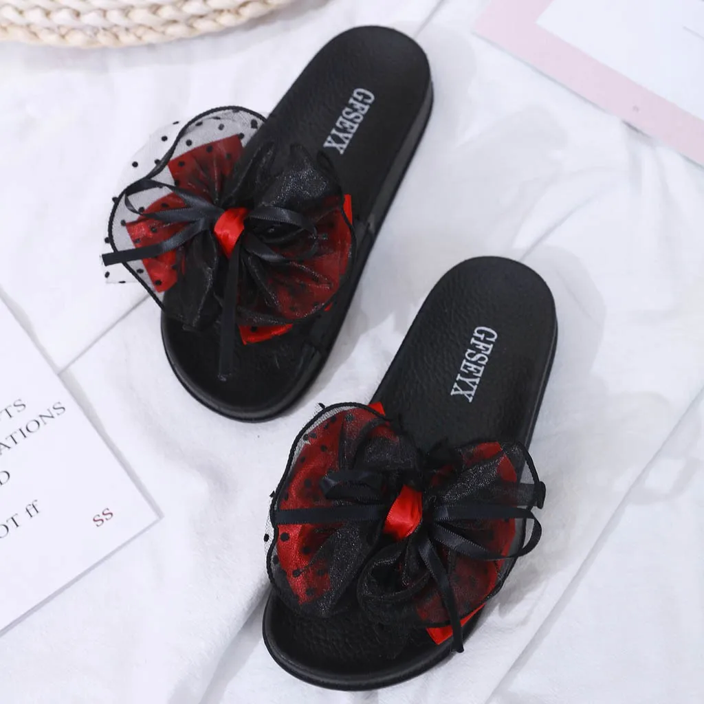 SAGACE Women's Slipper Summer Bow Knot Slipper Fashion Casual Home Slippers Beach Shoes High Quality Ladies Shoes 2019
SAGACE Women's Slipper Summer Bow Knot Slipper Fashion Casual Home Slippers Beach Shoes High Quality Ladies Shoes 2019