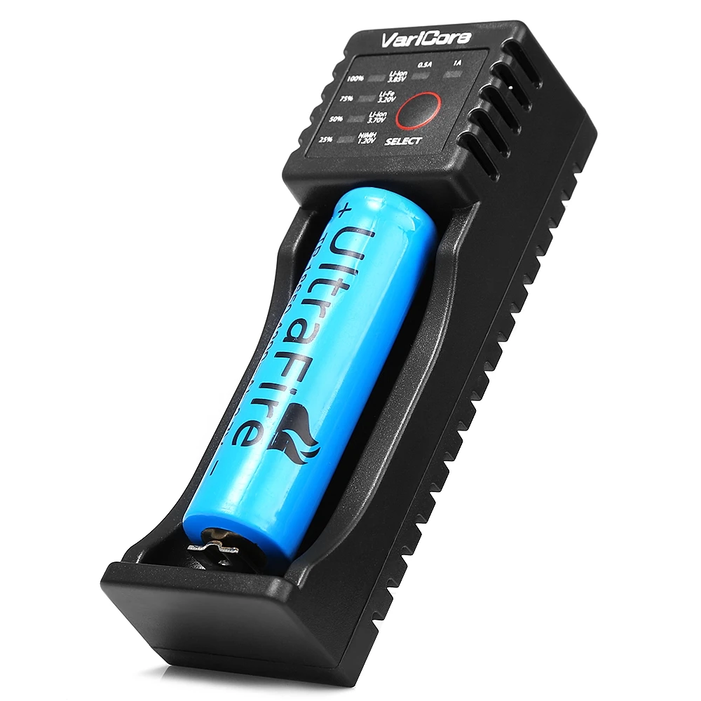 USB varicore V10 1 канал умный Батарея Зарядное устройство LiFePO4 Ni MH литий ионные