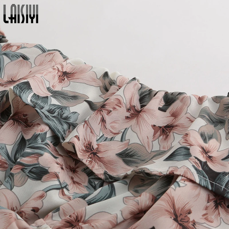 LAISIYI Floral Summer Sexy Playsuit Women Long Sleeve Off Shoulder Beach Bohemian Short Jumpsuit Rompers Overalls ASJU20265
LAISIYI Floral Summer Sexy Playsuit Women Long Sleeve Off Shoulder Beach Bohemian Short Jumpsuit Rompers Overalls ASJU20265