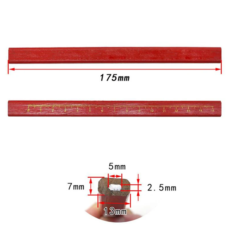 5/10/30Pcs Carpenters Pencils Black Lead For DIY Builder Joiners Woodwork Hobby
5/10/30Pcs Carpenters Pencils Black Lead For DIY Builder Joiners Woodwork Hobby