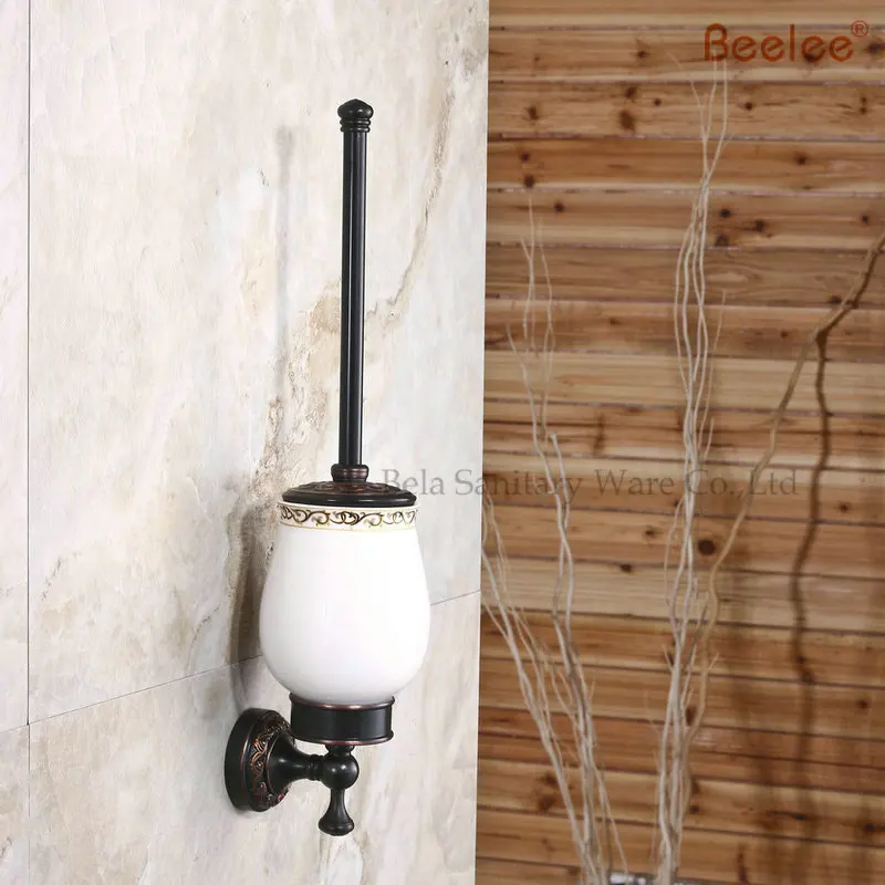 Beelee BL8405B Bathroom Ceramic & Brass Wall Mount Lavatory Toilet Brush with Holder Wall Mount Solid Brass Oil Rubbed Bronze
Beelee BL8405B Bathroom Ceramic & Brass Wall Mount Lavatory Toilet Brush with Holder Wall Mount Solid Brass Oil Rubbed Bronze
