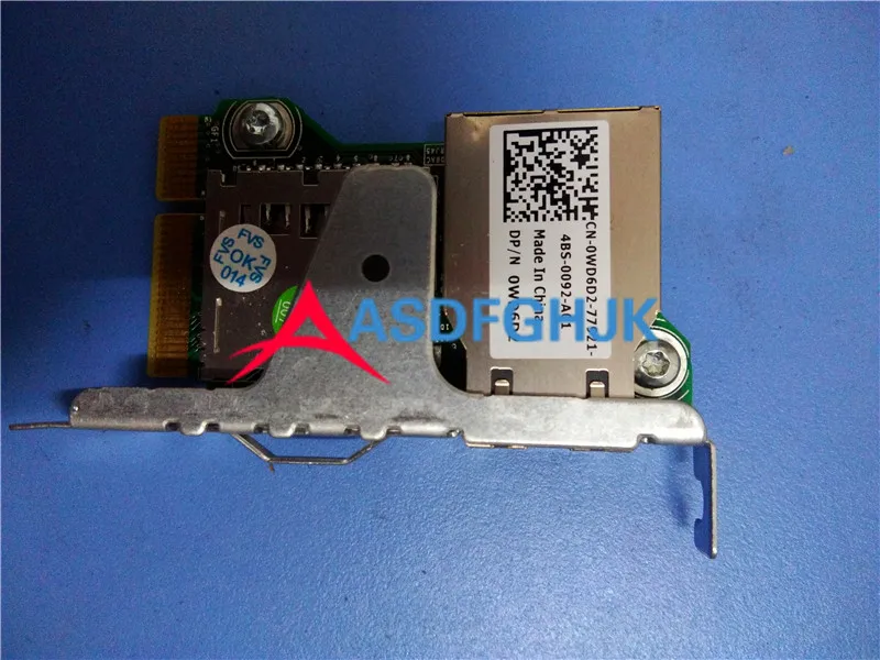 Оригинал для DELL T420 R520 R420 PowerEdge iDRAC 7 удаленный доступ предприятия 0WD6D2 WD6D2 CN
