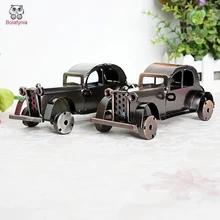 BOLAFYNIA Metal crafts classic cars model toy children toy for Christmas birthday gift crafts