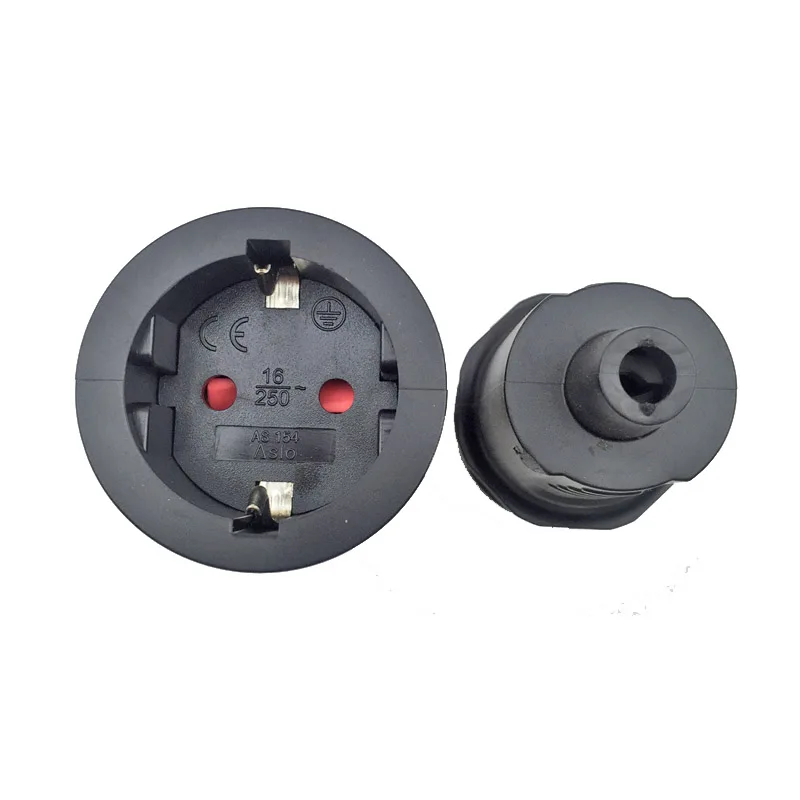 2Pcs 16A European standard German industry Female Socket Wiring Detachable | Электроника