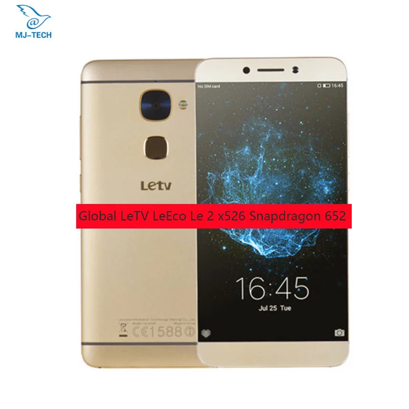 Глобальный LeTV LeEco Le 2x526 оперативная память 3G встроенная 64 г Snapdragon 652 Octa Core 1 8 ГГц OTG