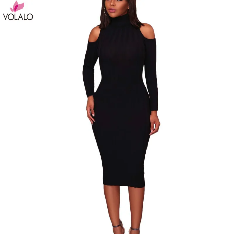 Mid Calf Spring Autumn Party Dress Women Clothes 2019 Elegant Solid Long Sleeve Ladies Dresses Winter Sweater Dress Vestidos
Mid Calf Spring Autumn Party Dress Women Clothes 2019 Elegant Solid Long Sleeve Ladies Dresses Winter Sweater Dress Vestidos
