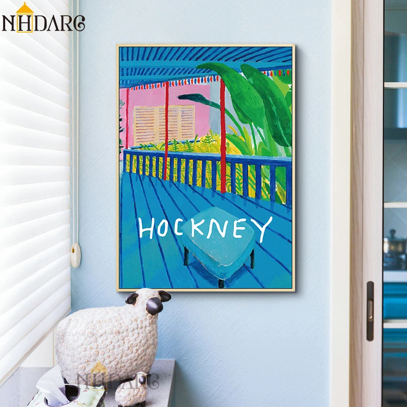 David Hockney Classical Art Canvas Painting Colorful Scenery Poster Prints Wall Picture for Living Room Hallway Home Decor
David Hockney Classical Art Canvas Painting Colorful Scenery Poster Prints Wall Picture for Living Room Hallway Home Decor