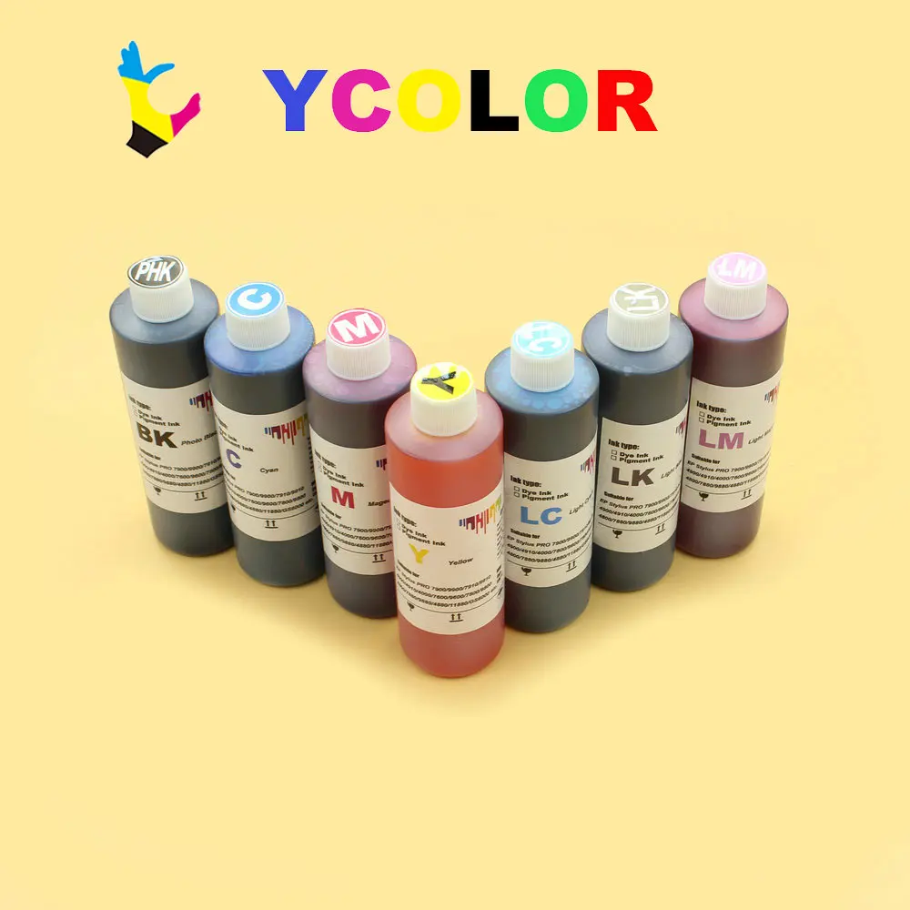 DGYCJLFP Pigment ink for Epson Stylus PRO 7600 9600 DX5 waterproof sunshine resistant pigment ink
DGYCJLFP Pigment ink for Epson Stylus PRO 7600 9600 DX5 waterproof sunshine resistant pigment ink