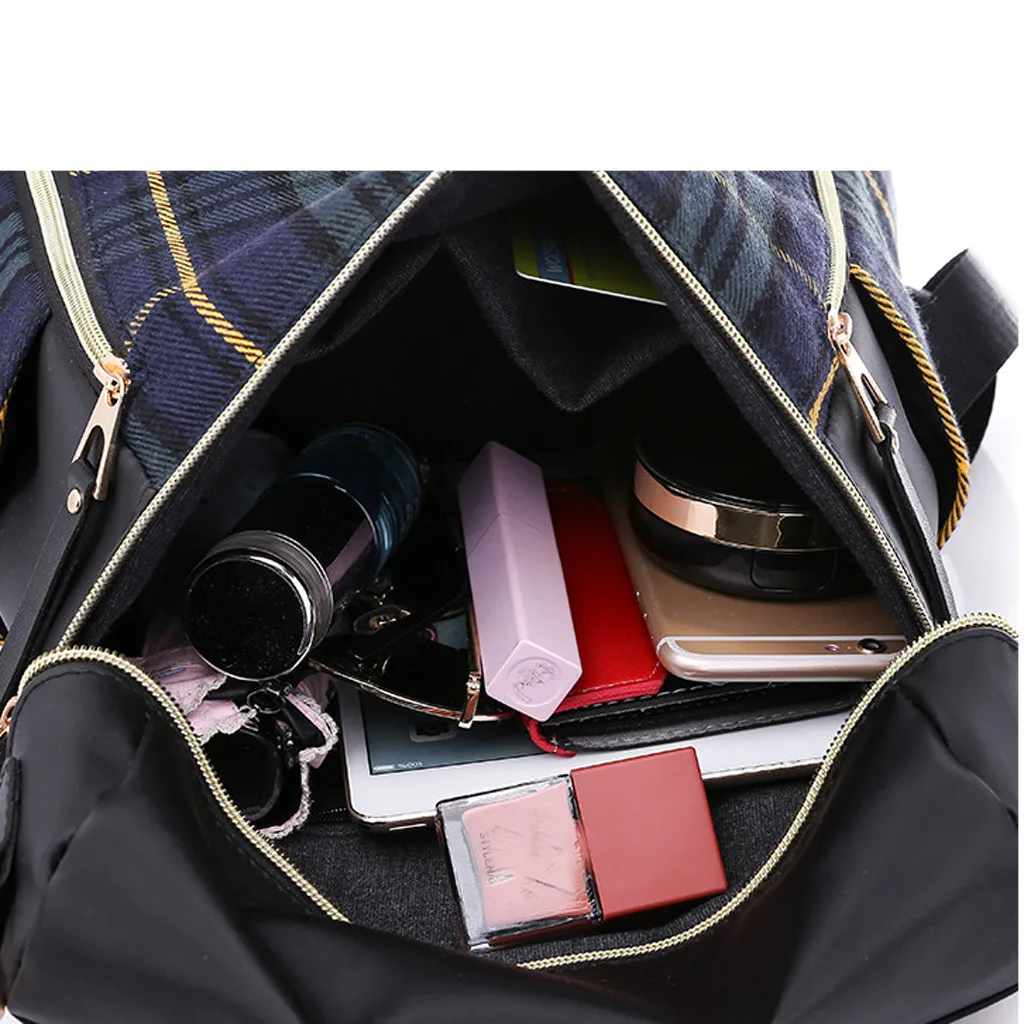 Винтажный женский рюкзак mochila escolar menina модный водонепроницаемая нейлоновая сумка