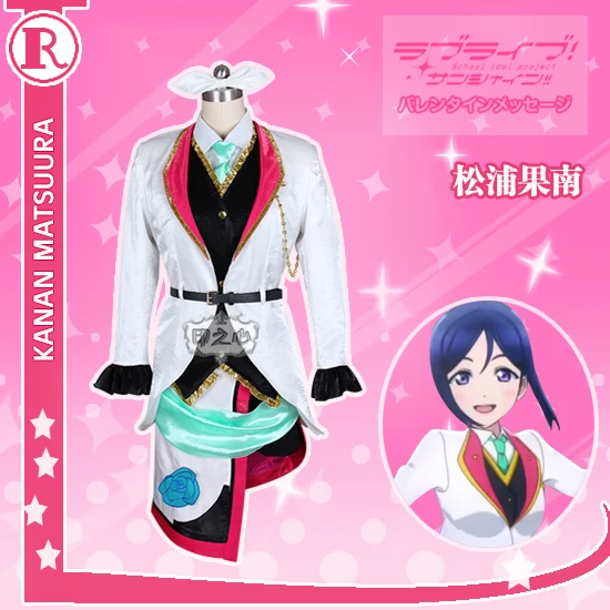 Anime! Love Live! Aqours Matsuura Kanan Episode 13 Palgantong Tickets for the Future Uniform Cosplay Costume Free Shipping
Anime! Love Live! Aqours Matsuura Kanan Episode 13 Palgantong Tickets for the Future Uniform Cosplay Costume Free Shipping