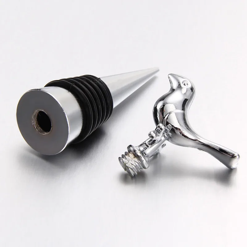 50pcs Stainless Steel Love Bird Wine Stopper Bridal Wedding Gift Wine Bottle Stopper Wine Pourer Vinhos Stoppers WA1415
50pcs Stainless Steel Love Bird Wine Stopper Bridal Wedding Gift Wine Bottle Stopper Wine Pourer Vinhos Stoppers WA1415