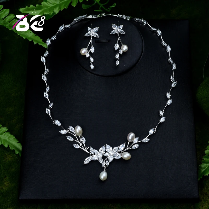 Be 8 Fashion New Top Quality Wedding Jewelry Sets AAA CZ Leaf Design Bridal Earrings Necklace African Jewelry Set S396
Be 8 Fashion New Top Quality Wedding Jewelry Sets AAA CZ Leaf Design Bridal Earrings Necklace African Jewelry Set S396