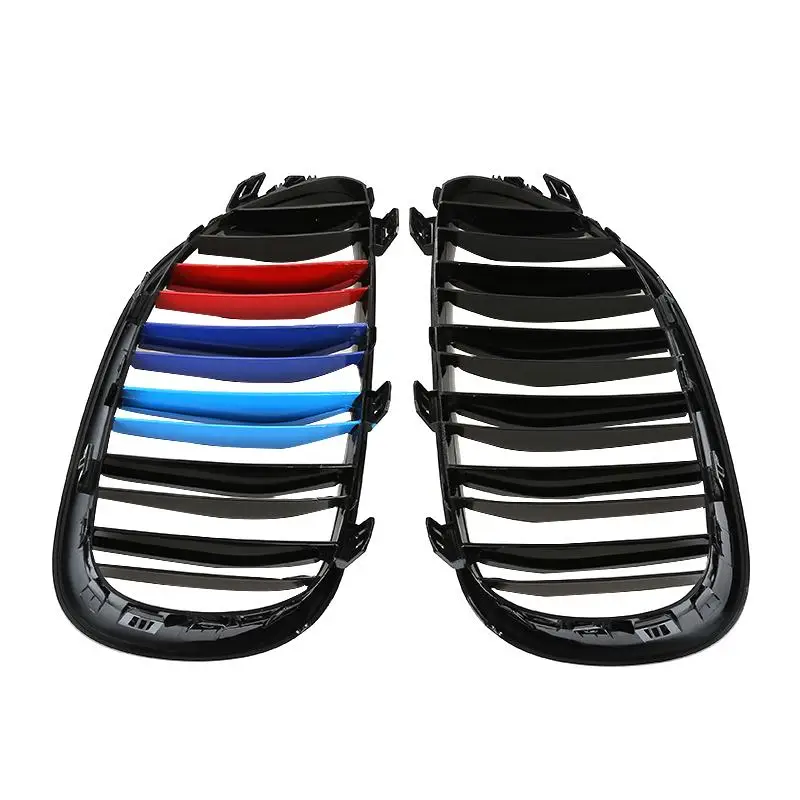 Передние гоночные грили в виде почек для BMW E60 M5 2003-2009 4 двери 4D Седан глянцевый