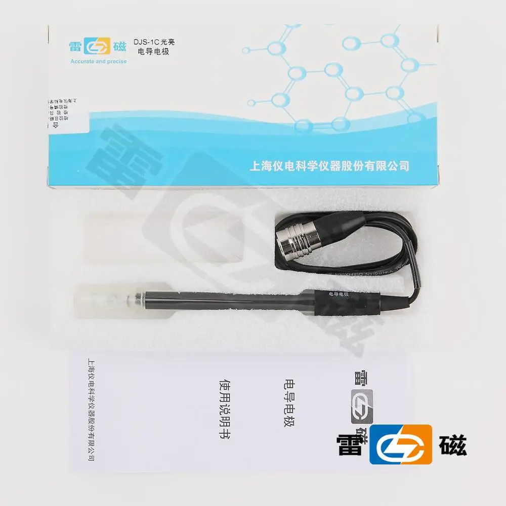 Shanghai Leici DJS-1C type conductance electrode / Pt / Black / light probe / sensor billing
Shanghai Leici DJS-1C type conductance electrode / Pt / Black / light probe / sensor billing
