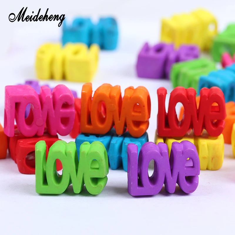 Acrylic Love Charms Alphabet Beads Frosted Surface Big Hole Handmade Ornament Accessories For Jewelry Bracelets Women Gift 40pcs
Acrylic Love Charms Alphabet Beads Frosted Surface Big Hole Handmade Ornament Accessories For Jewelry Bracelets Women Gift 40pcs