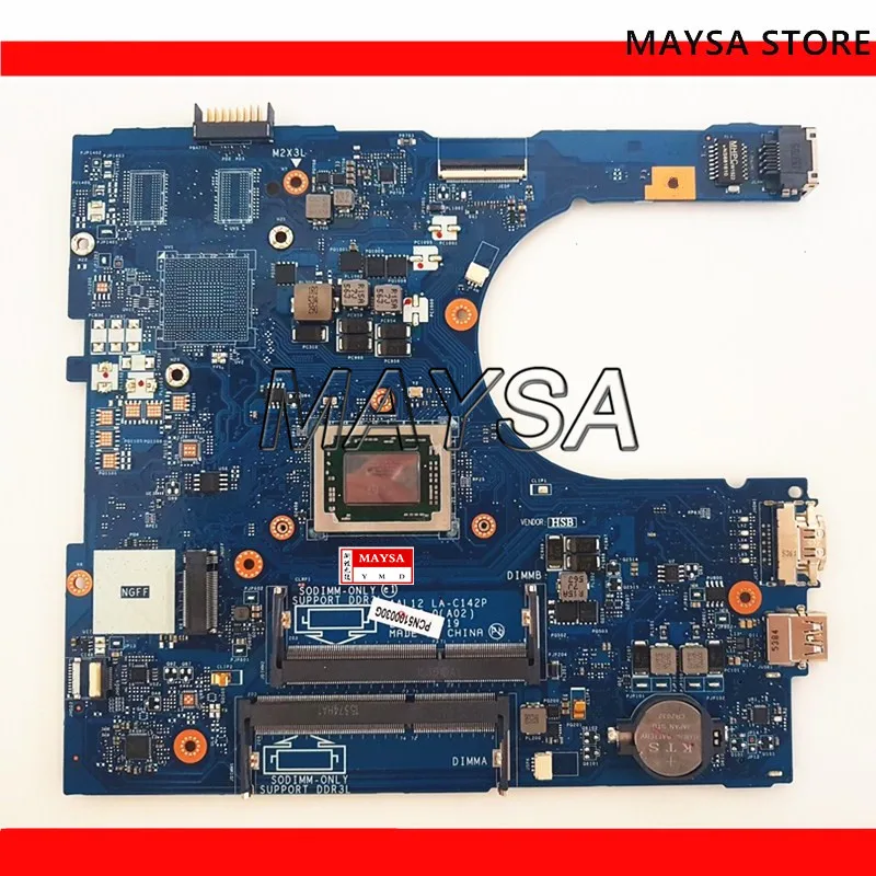CN-0CD4HR 0CD4HR FIT For Dell Inspiron 5555 5455 Laptop motherboard AAL12 LA-C142P REV:3.0 A10-8700P cpu Mainboard test good
CN-0CD4HR 0CD4HR FIT For Dell Inspiron 5555 5455 Laptop motherboard AAL12 LA-C142P REV:3.0 A10-8700P cpu Mainboard test good