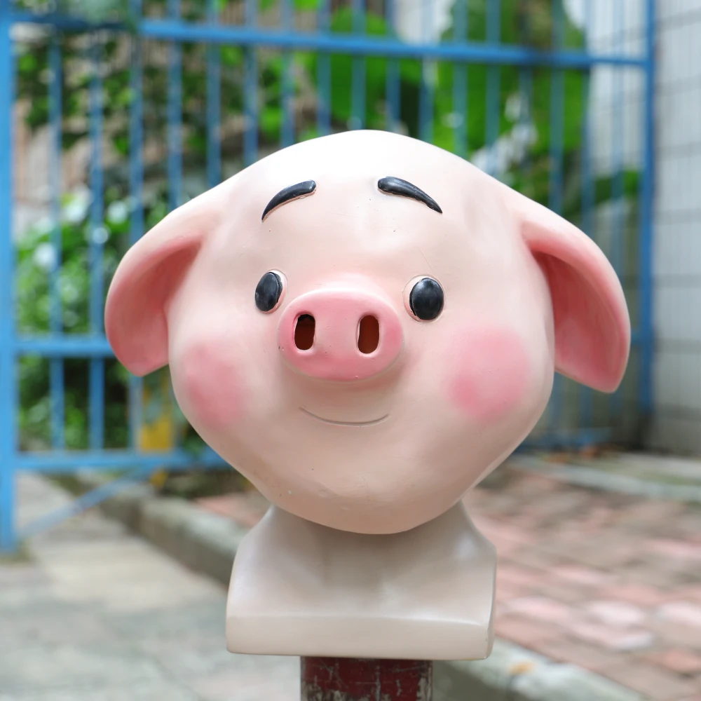 2019 Sweet Cute Pig Mask Funny Animal Mask Zoo Pig Mask Halloween Latex Mask Cosplay New
2019 Sweet Cute Pig Mask Funny Animal Mask Zoo Pig Mask Halloween Latex Mask Cosplay New