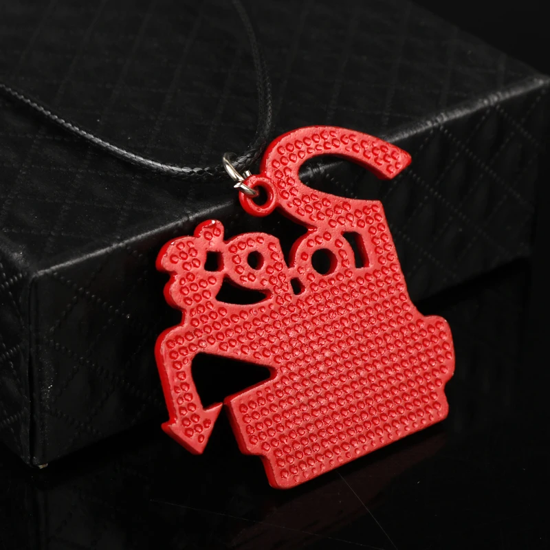 dongsheng Wholesale Pop's CHOCK'LIT SHOPPE Red Pendant Necklace Women Men Rope Chain Charm Necklace Christmas Gift for Fans
dongsheng Wholesale Pop's CHOCK'LIT SHOPPE Red Pendant Necklace Women Men Rope Chain Charm Necklace Christmas Gift for Fans