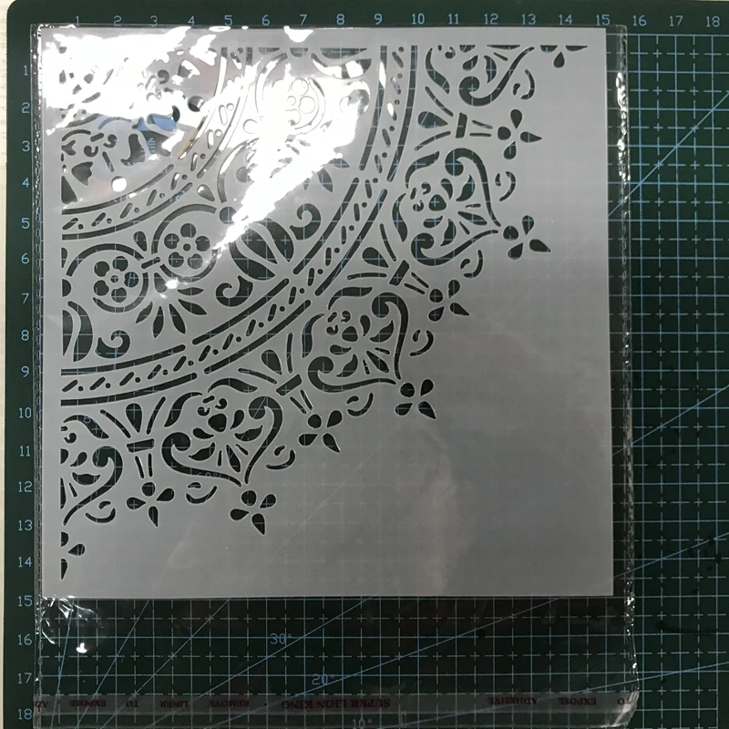 6x6inch Lotus Figure Plastic Stencil DIY Scrapbooking Embossing Paper Card Decorative Handmade Craft Templates Drawing Sheet
6x6inch Lotus Figure Plastic Stencil DIY Scrapbooking Embossing Paper Card Decorative Handmade Craft Templates Drawing Sheet