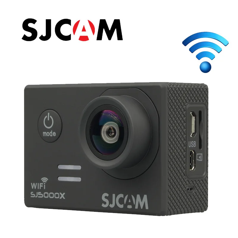 Оригинальная Экшн камера SJCAM SJ5000X Elite WiFi 4K 24fps 2K 30fps Gyro Sports HD DV Diving 30M на шлем