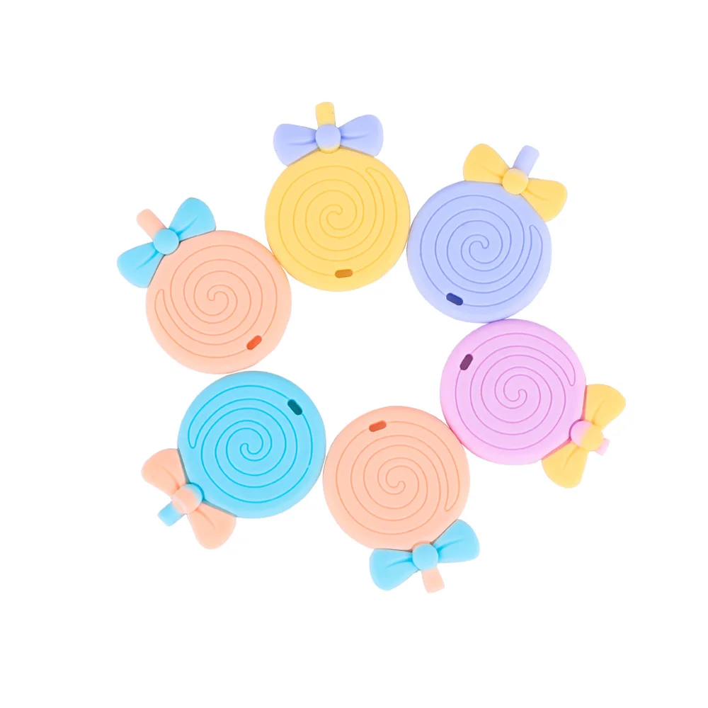 1 Pc Baby Chew Food Grade Silicone Beads Teether Pendant Teething Chew Necklace Pendant Bite Lollipop Nursing Toys
1 Pc Baby Chew Food Grade Silicone Beads Teether Pendant Teething Chew Necklace Pendant Bite Lollipop Nursing Toys
