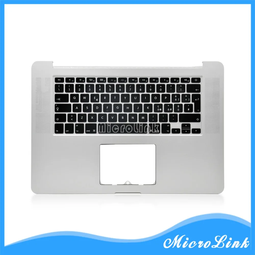 Новинка для MacBook Pro Retina 15 дюймов A1398 верхний корпус Topcase/Упор рук с итальянской