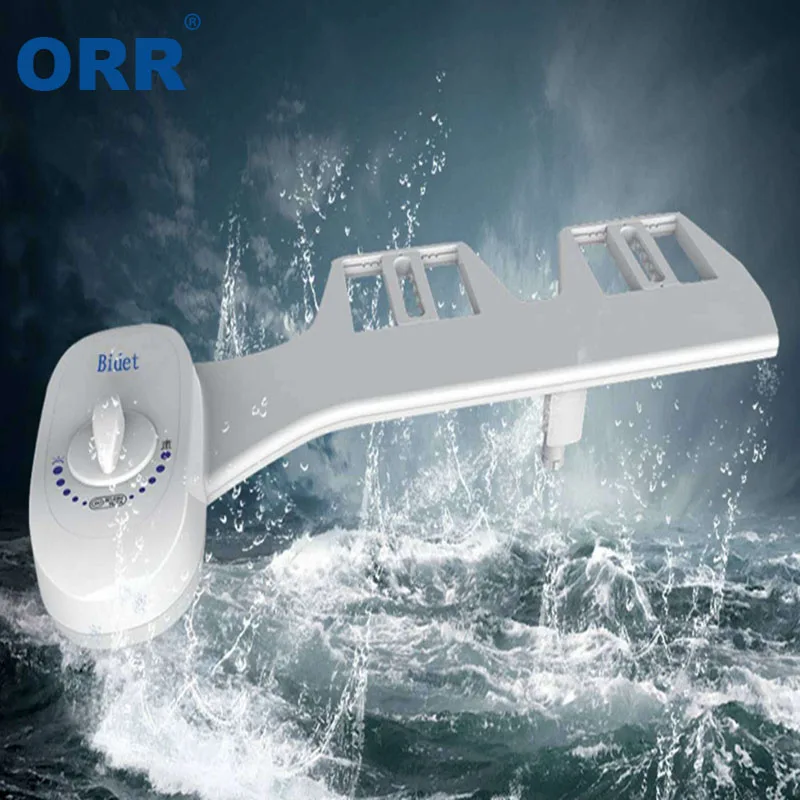 Self Cleaning Nozzle Toilet Bidet Attachment Adjustable Fresh Water Non-Electric Mechanical Toilet washing tool ORR
Self Cleaning Nozzle Toilet Bidet Attachment Adjustable Fresh Water Non-Electric Mechanical Toilet washing tool ORR