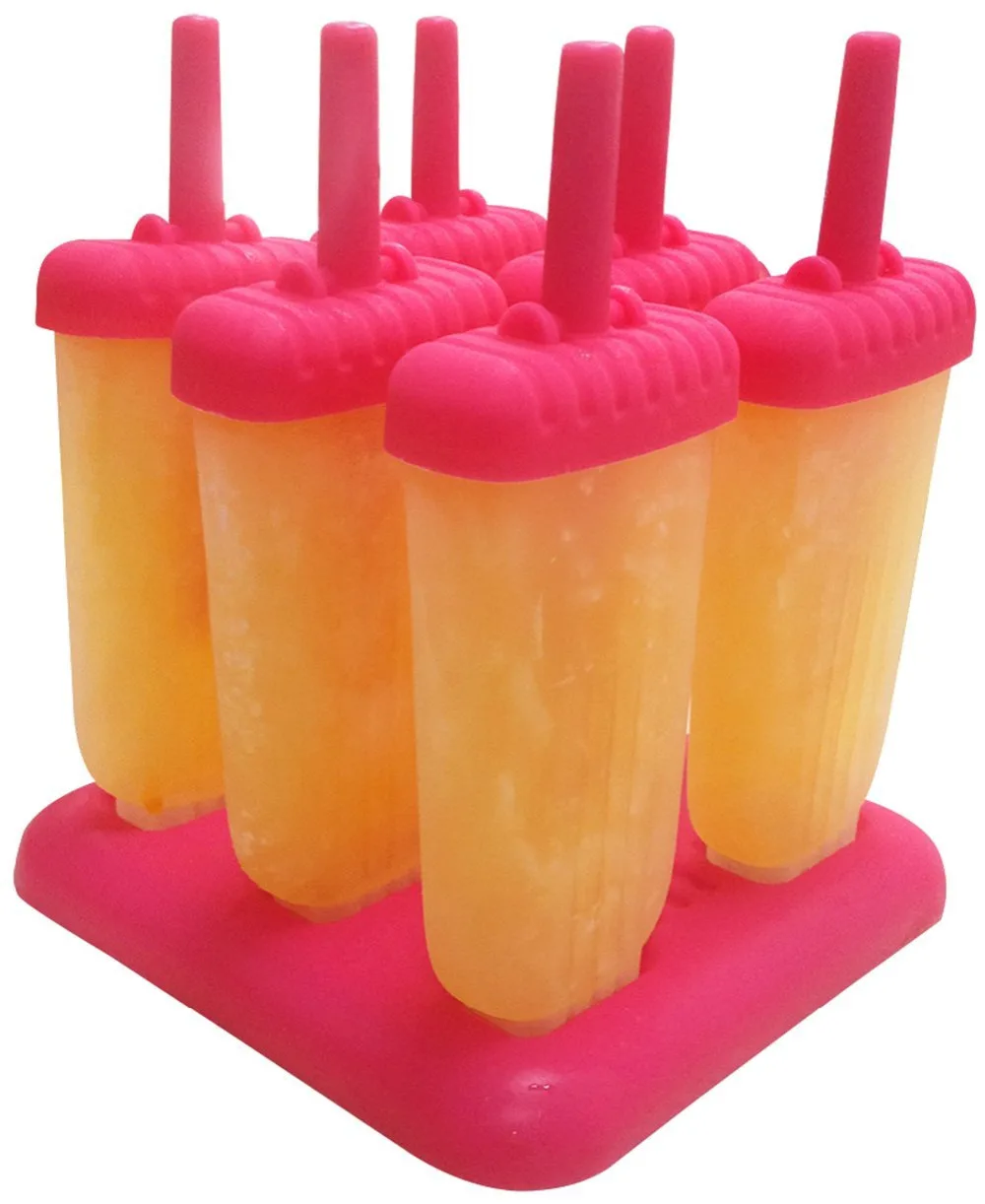 Summer Ice Popsicle Module Frozen Ice Cream Mold Popsicle Maker DIY Lolly Mould Tray Pan Kitchen,Set of 6
Summer Ice Popsicle Module Frozen Ice Cream Mold Popsicle Maker DIY Lolly Mould Tray Pan Kitchen,Set of 6