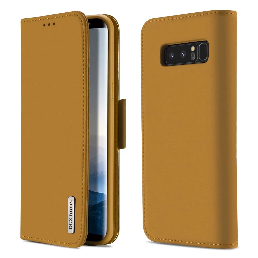 Пояса из натуральной кожи чехол для samsung Note 8 Мягкий Бампер Защитный Kickstand