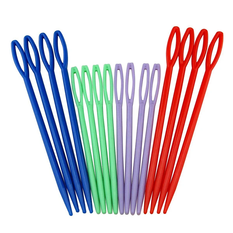 1Set(16PCs) Plastic Knitting Needles Seam Sewing Tool Needlework Needle Arts & Crafts DIY 7cm 9 cm Mixed
1Set(16PCs) Plastic Knitting Needles Seam Sewing Tool Needlework Needle Arts & Crafts DIY 7cm 9 cm Mixed