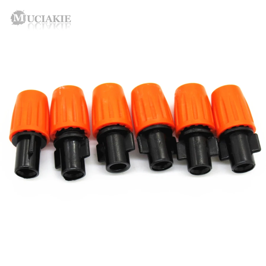 MUCIAKIE 6PCS Spray Nozzles Sprayers for Garden Plants Cooling Irrigation Systems Fittings Water Spray Accessories
MUCIAKIE 6PCS Spray Nozzles Sprayers for Garden Plants Cooling Irrigation Systems Fittings Water Spray Accessories