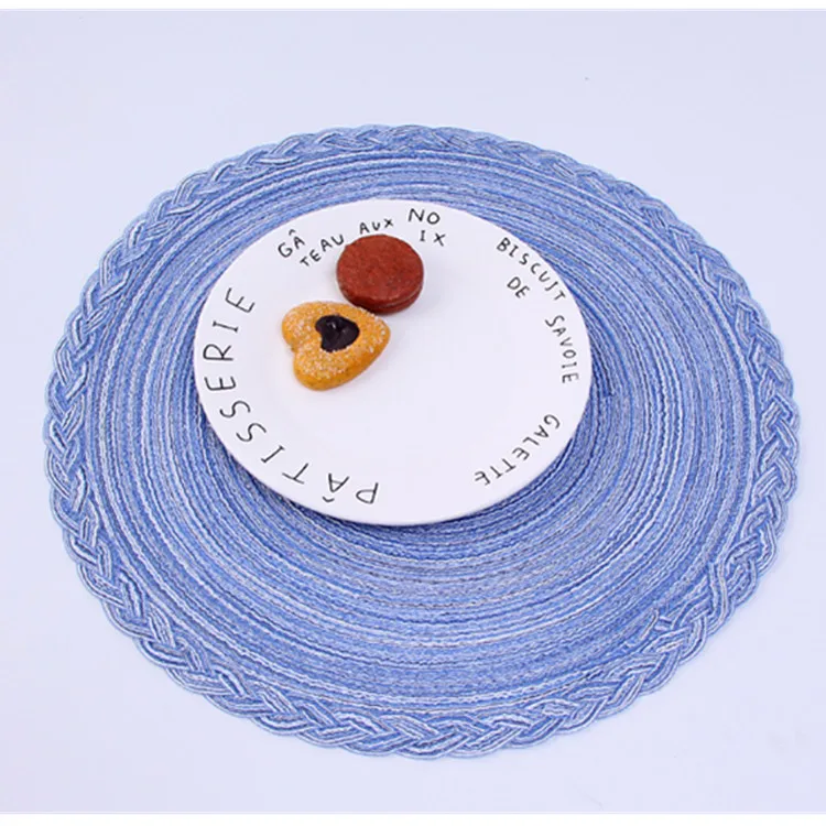 4pcs Knitting Cotton Linen Round Placemat Bowl Mats Decor Coaster Table Mat Heat Insulation Handmade Pad
4pcs Knitting Cotton Linen Round Placemat Bowl Mats Decor Coaster Table Mat Heat Insulation Handmade Pad