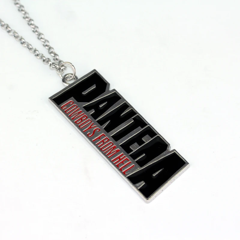 Подвеска dongsheng PANTERA с логотипом ковбоя из Хелла металлическая бирка подвеска